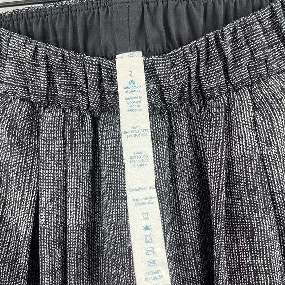 LULULEMON Pants Size 2 Rollin' With My Omies Jogger Black/Gray Swift Ultra Light - Picture 6 of 15